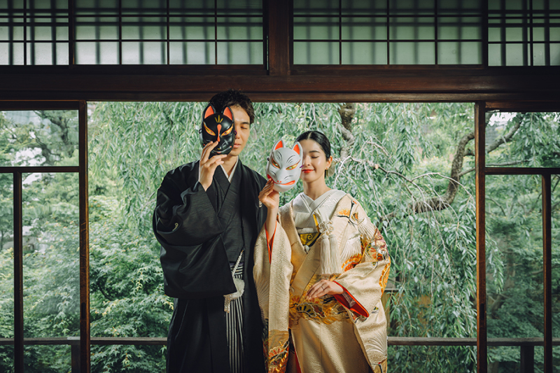 おふたりらしいお写真も