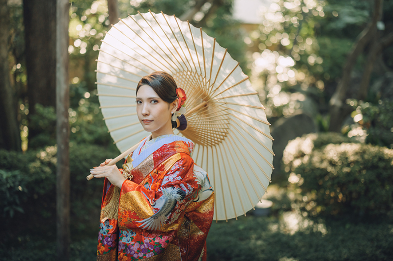 ご新婦様のソロショット