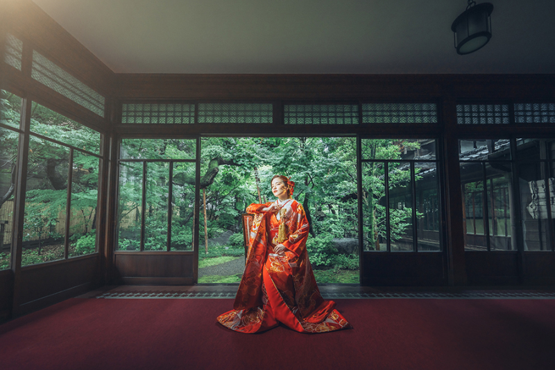 ご新婦様のソロショット