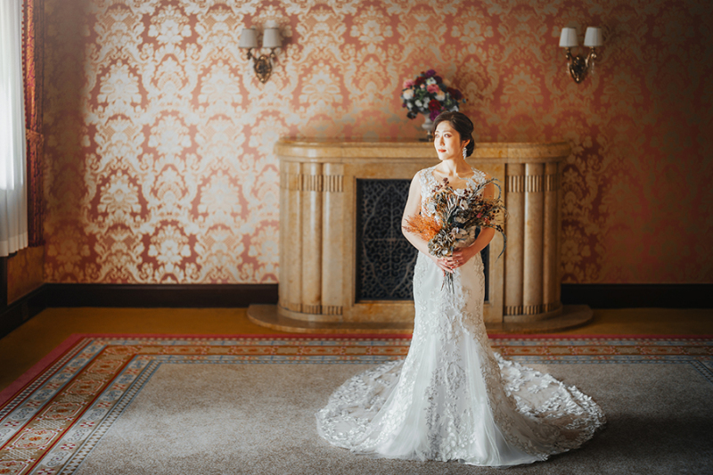 ご新婦様のソロショット