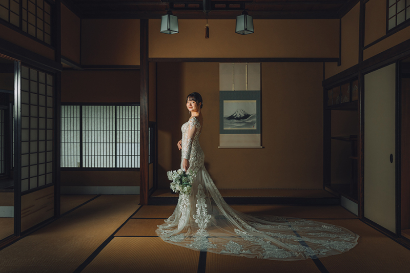 ご新婦様のソロショット
