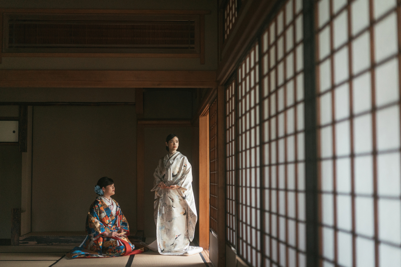 13:10 2階の和室から撮影開始