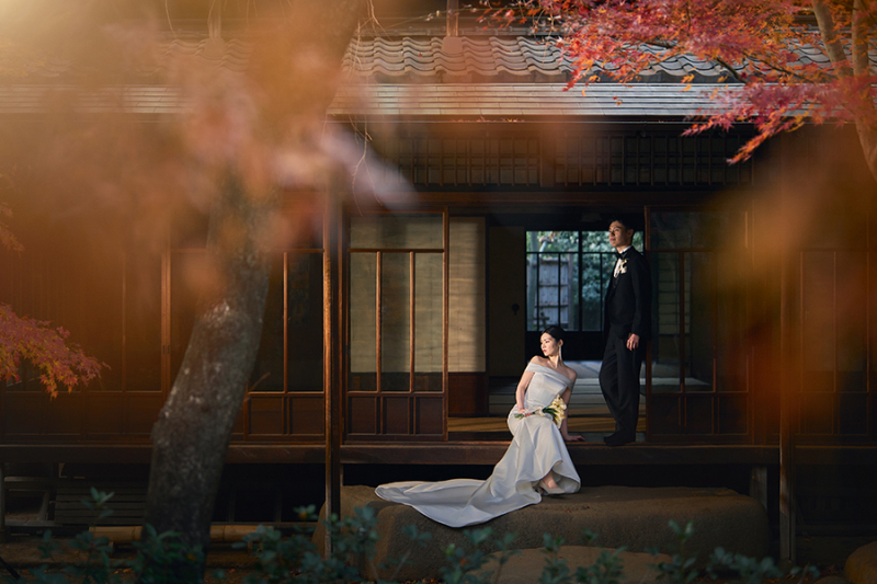 季節のお花と一緒に