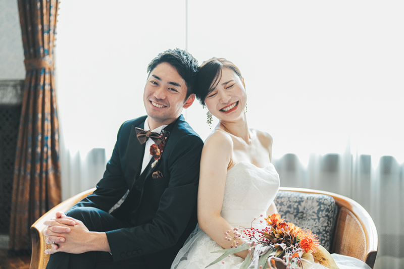 おふたりらしいお写真も