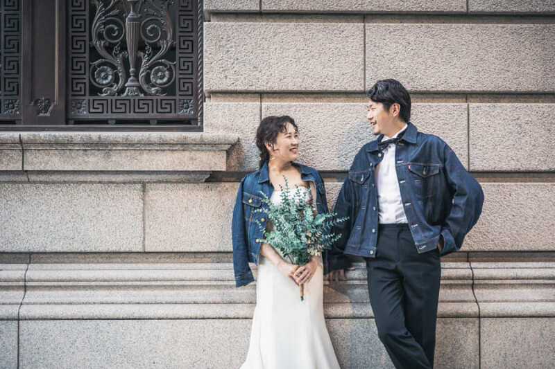 17:55　お持込のデニムジャケットで！