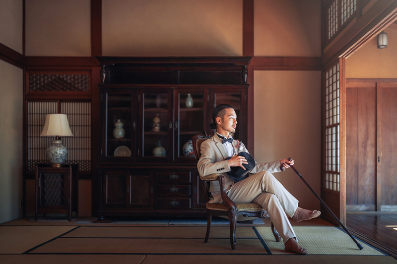 ご新郎様のソロショット