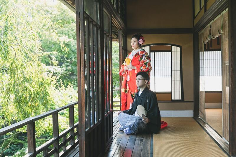 窓際でゆったり撮影