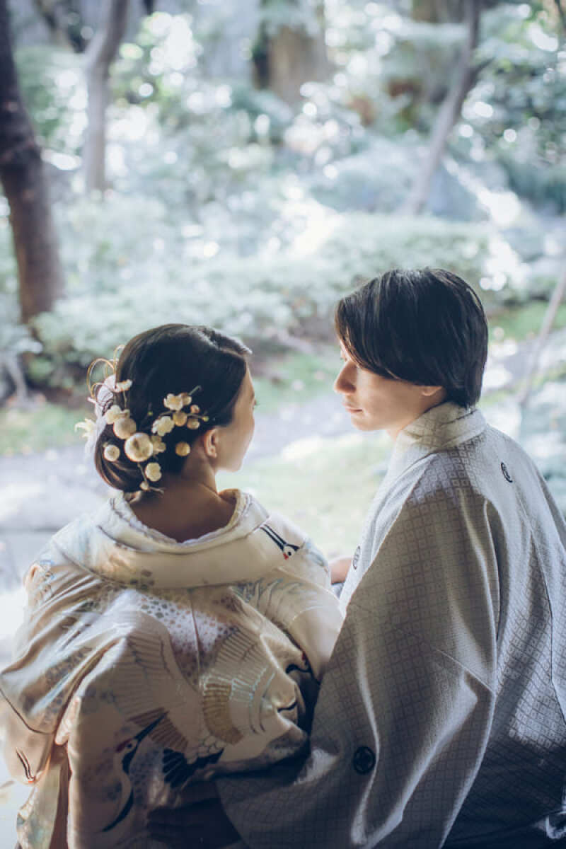 ご新郎様の表情も忘れずに