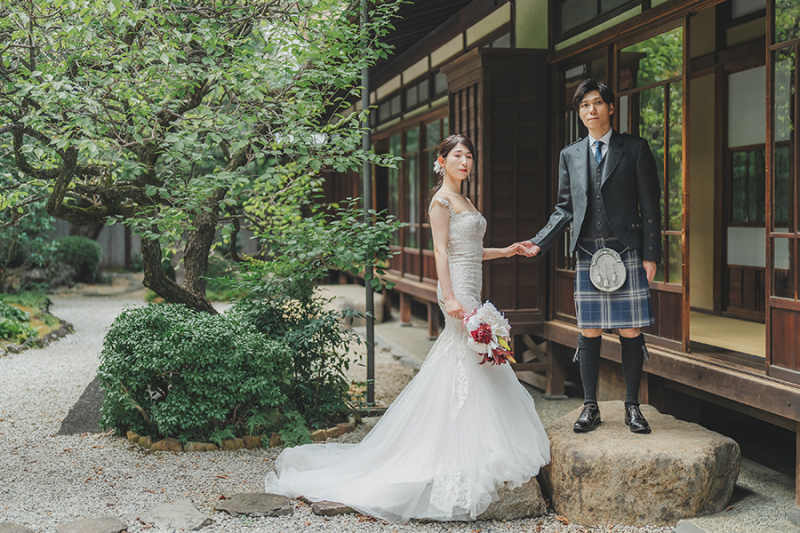 お庭の自然もたっぷり