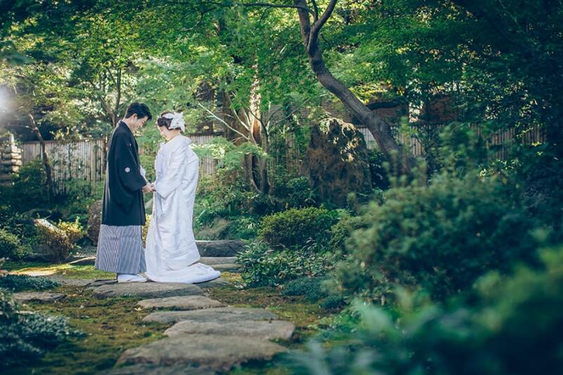 爽やかな緑の中で!