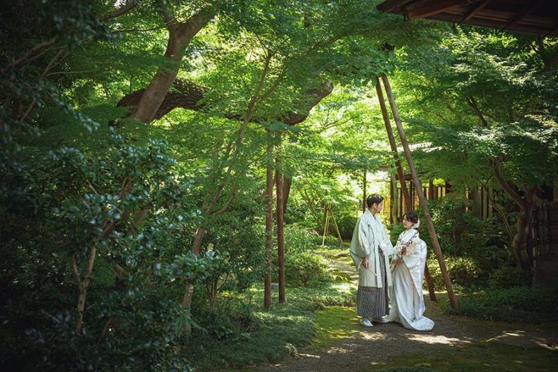 夏真っ盛りな緑の中での撮影♪