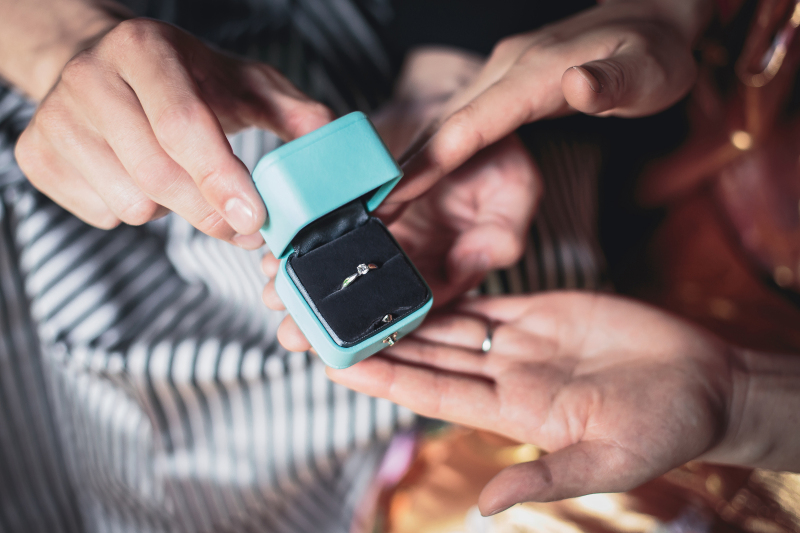 14:40 指輪の撮影も