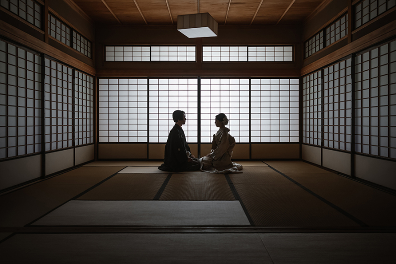 広々とした和室を活かして