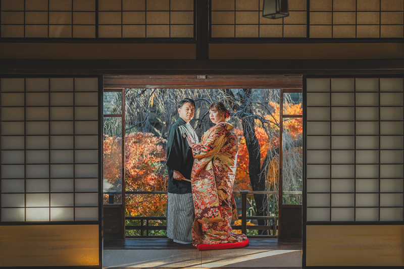 お庭の自然もたっぷり