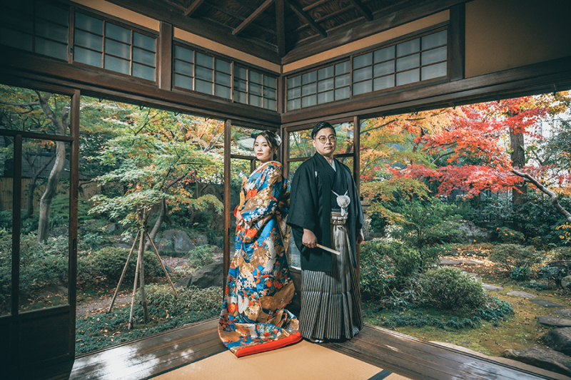 広々とした和室を活かして