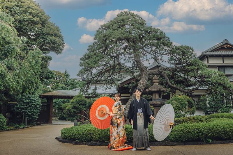 お庭の緑もたっぷり