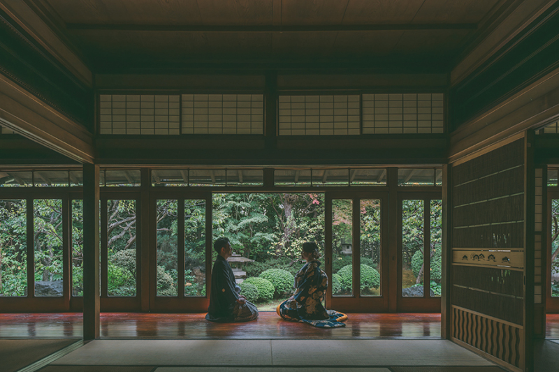 広々とした和室を活かして