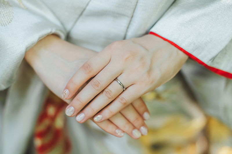 手元のショット