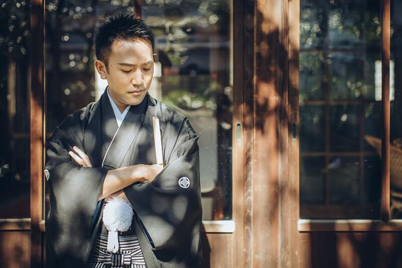 ご新郎様のソロショット