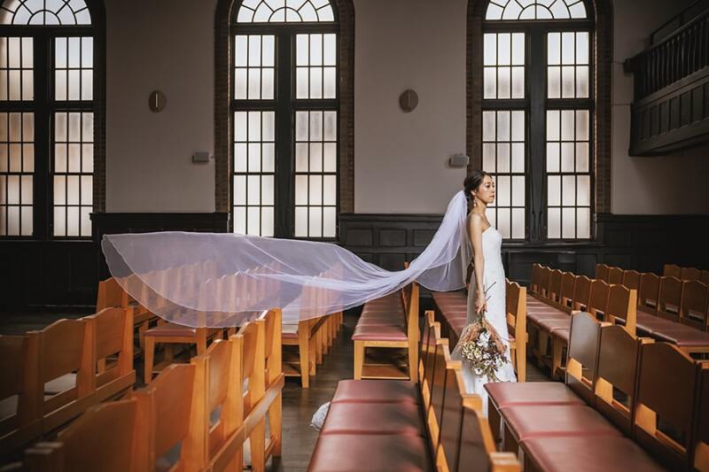 ベールショットも素敵♡