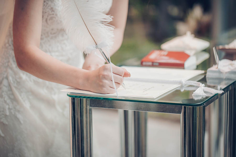 証明書へのサイン