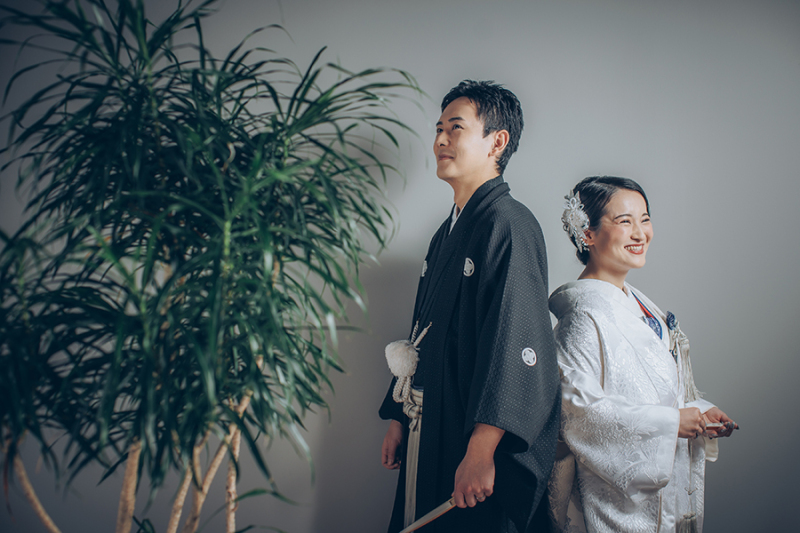 窓際で自然を活かして