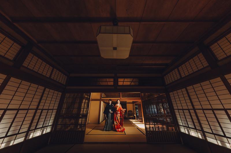 広々とした和室を活かして