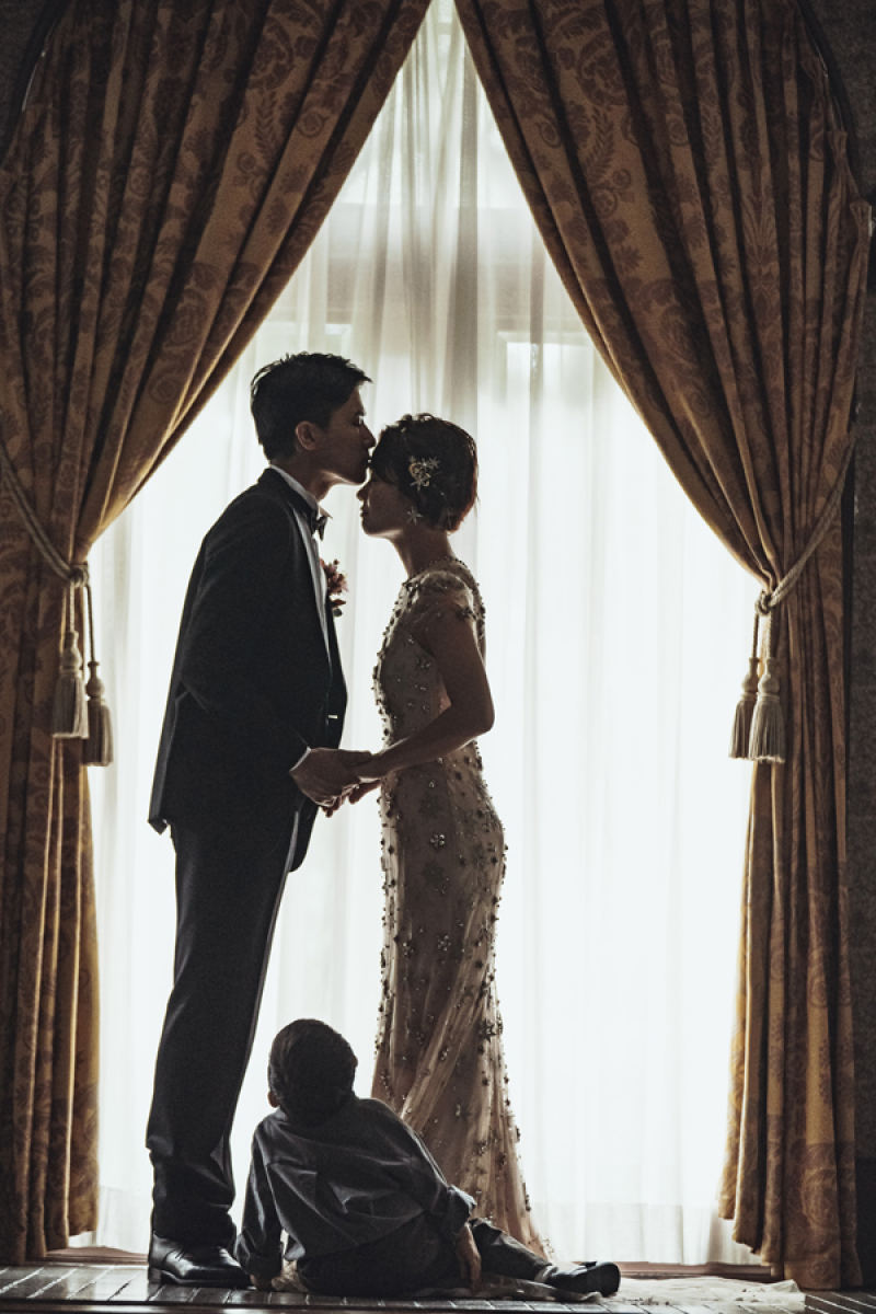 まるで映画のワンシーン?