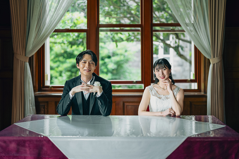 おふたりらしいお写真も