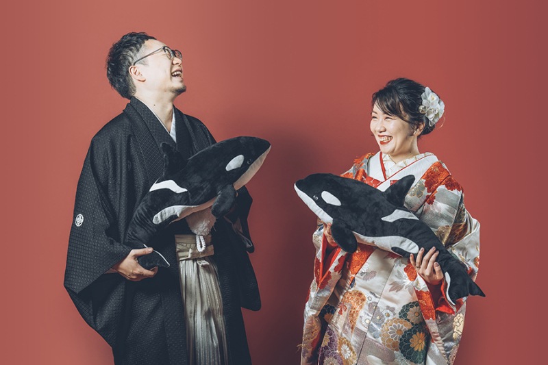 おふたりらしいお写真も