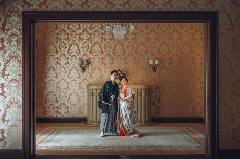 窓際で自然を活かして