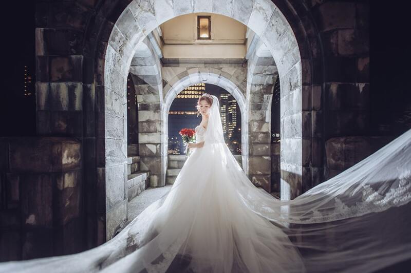 ベールショットも素敵♡