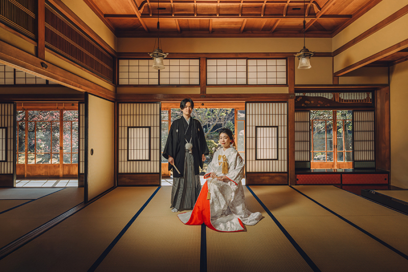 広々とした和室を活かして