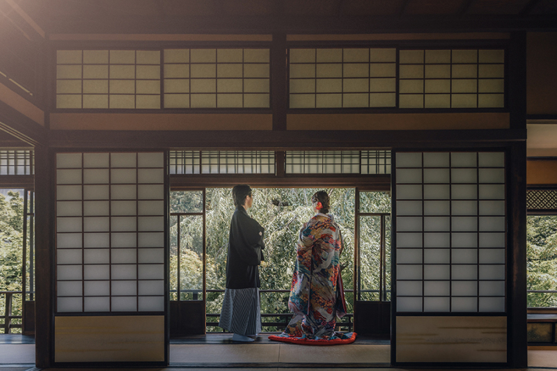 広々とした和室を活かして