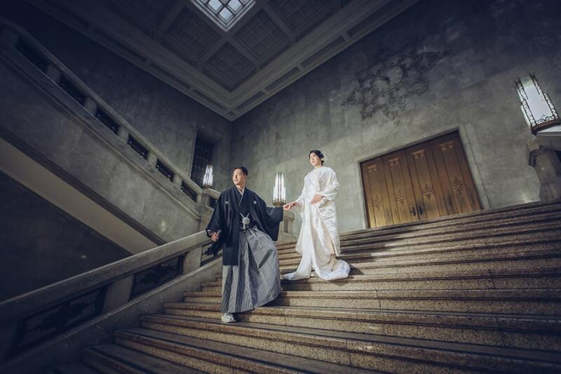 エスコート風のショットも素敵♪