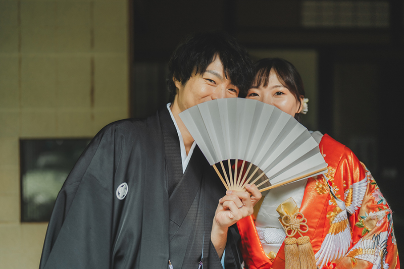 おふたりらしいお写真も