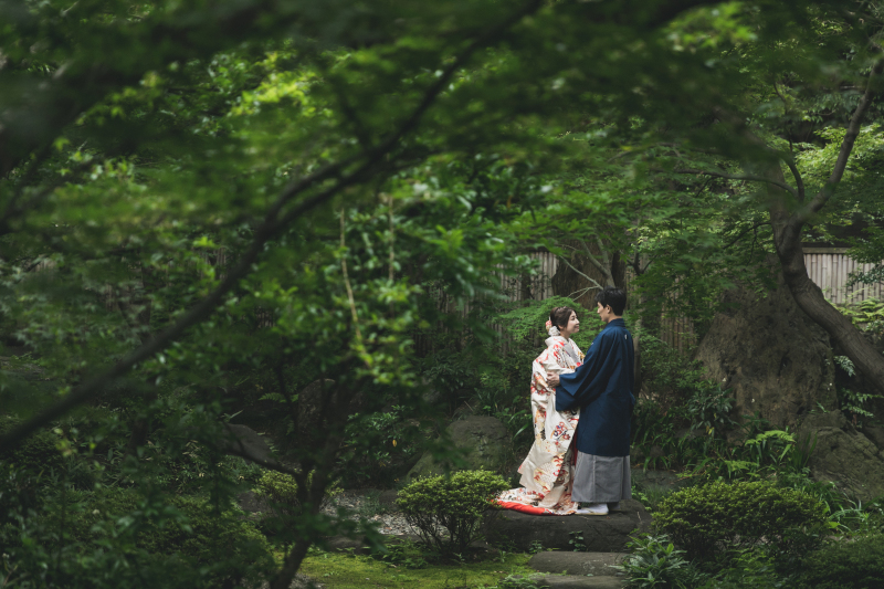 13:30 緑に包まれて幻想的に