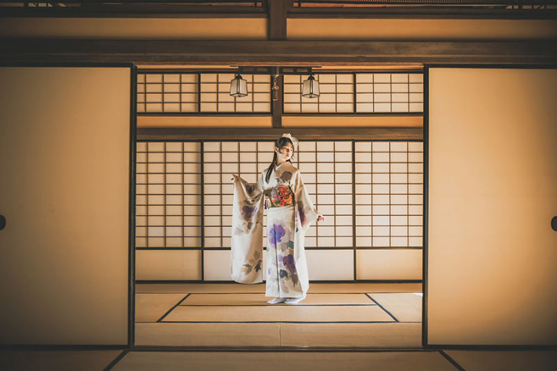 広々とした和室を活かして