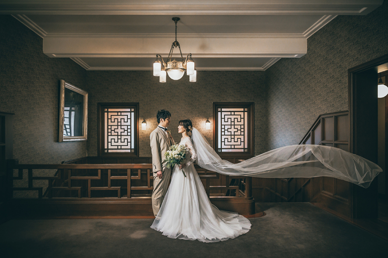 ベールショットも素敵♡