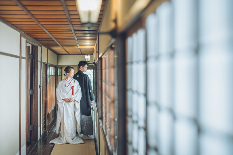 廊下でのカッコいいお写真も