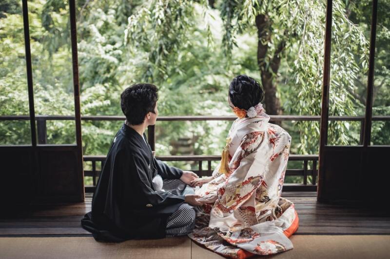 13:45 お庭を眺めながら