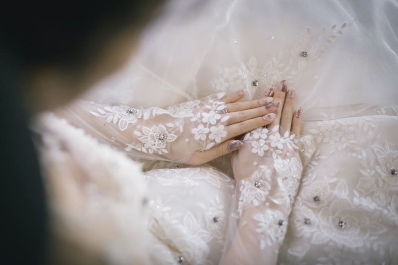 12:20 ご新婦様の手元もしっかり