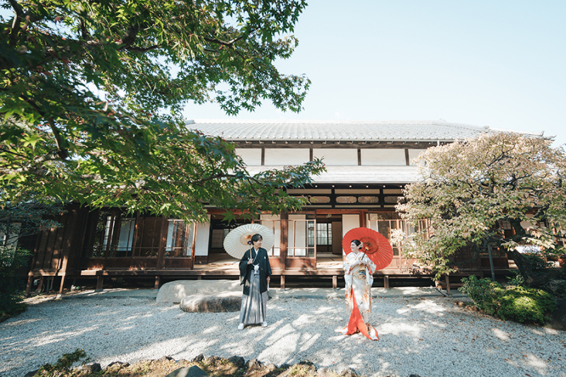 お庭の緑もたっぷり