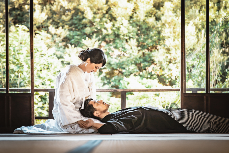 人気の膝枕ショット!