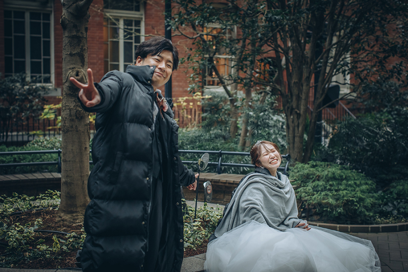 おふたりらしいお写真も