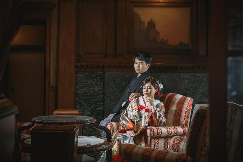 洋室でカッコよく