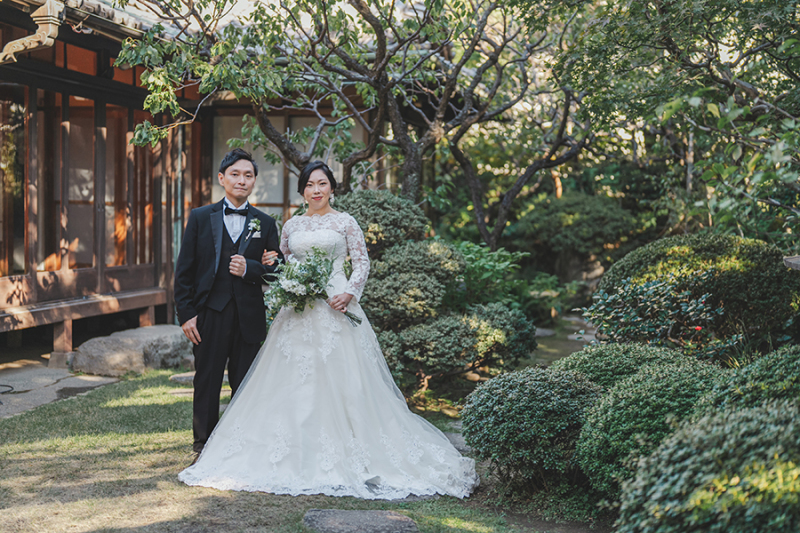 お庭の緑もたっぷり