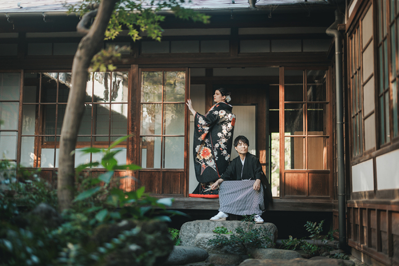 中庭の雰囲気を楽しめるのは泉山邸だけ!