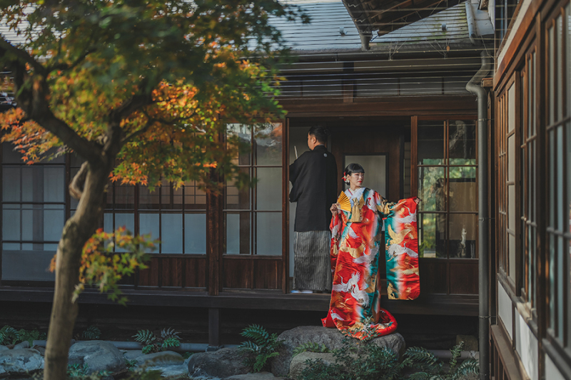 中庭の雰囲気を楽しめるのは泉山邸だけ!