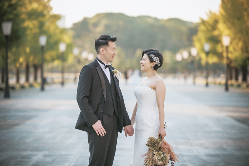 おふたりらしいお写真も